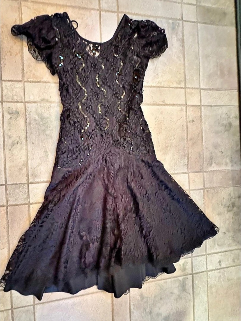 Black Lace Dress